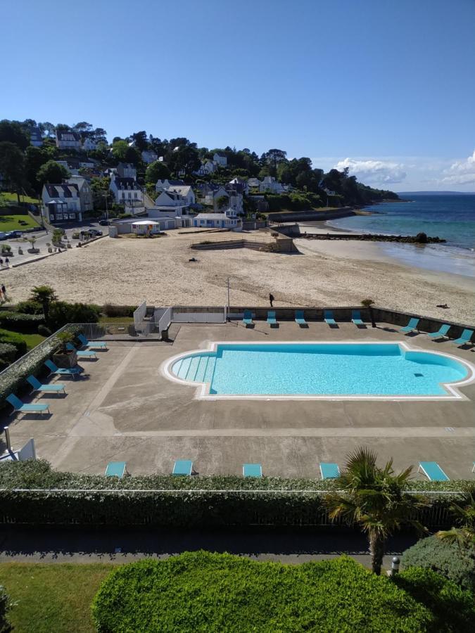 Tres Bel Appartement Vue Mer Avec Piscine Douarnenez Exterior photo